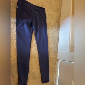 Fabletics navy purple leggings